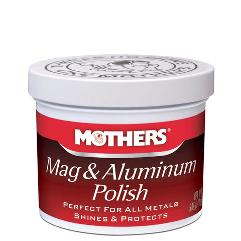 Mothers 05100 Mag & Aluminum Polish, 5 oz.