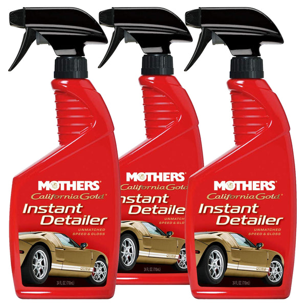 Mothers Instant Detailer Spray Exterior Car Detailer, 24 oz. (3-Pack)