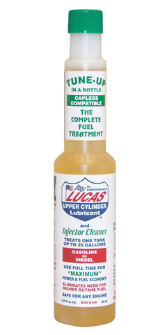 Lucas Tune up Fuel Treatment Greater Fuel Economy and Fewer Fmissions for LPG & Diesel 5.25 oz