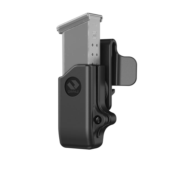 Orpaz Single Mag Pouch Compatible with S&W M&P Shield Magazine Holster, Belt Clip Attachment