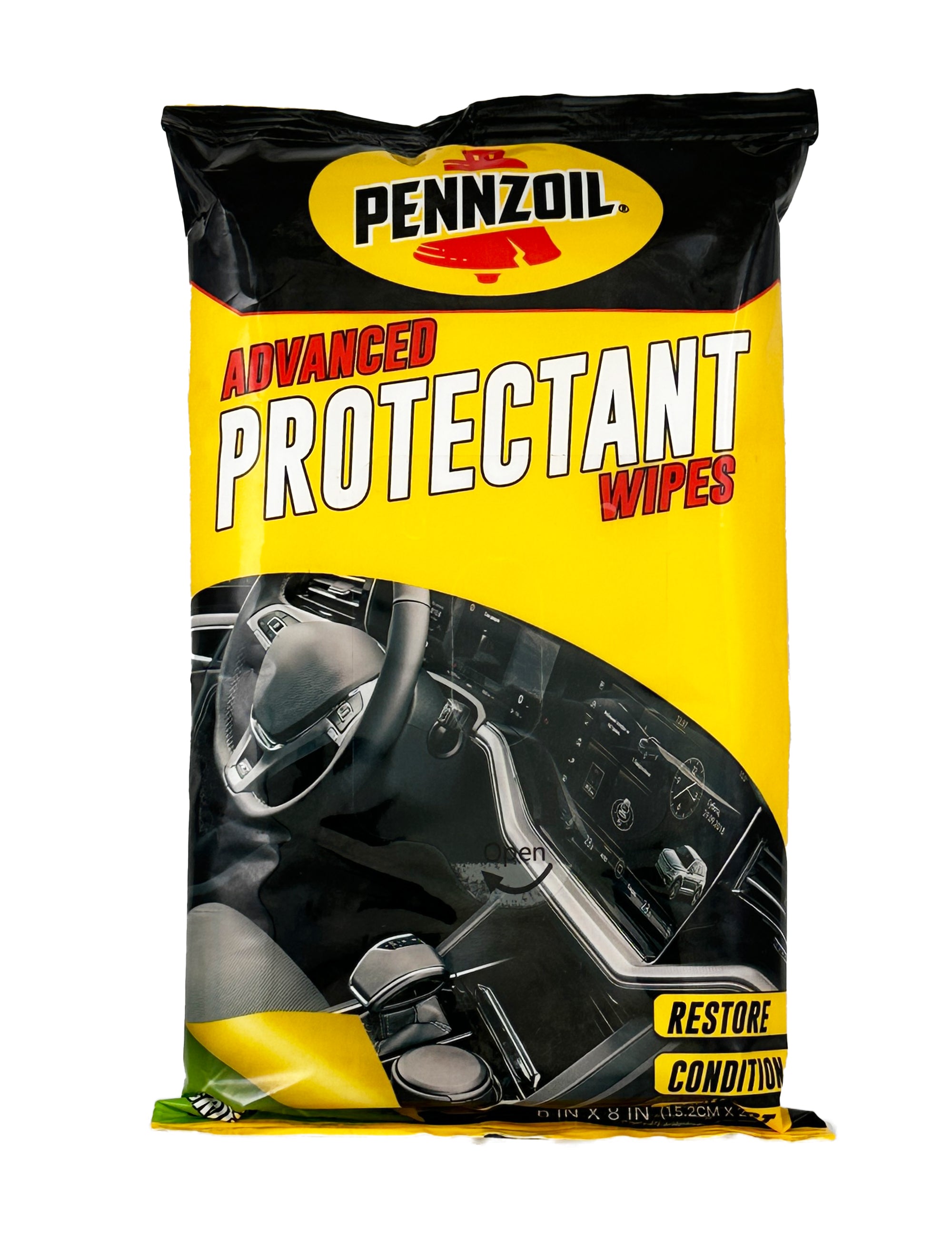 Pennzoil Protectant Wipes - Car Cleaner, Interior Car Wipes for Advanced  Car Cleaning, Protectant Wipes, Pouch, 30-Count, 6 Packs