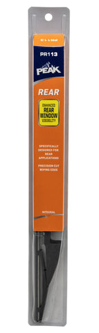 Peak Rear Wiper Blade Integral - The Ultimate Rear Windshield Wiper for Your Car, PR113 (11")