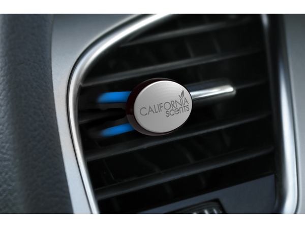 California Scents Car Vent Sticks, Long-Lasting Car Air Freshener and Odor Eliminator, 6 Sticks, Newport New Car