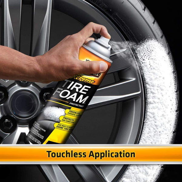 Armor All Extreme Car Tire Foam, Tire Cleaner Spray for Cars, Trucks, Motorcycles, 18 Oz