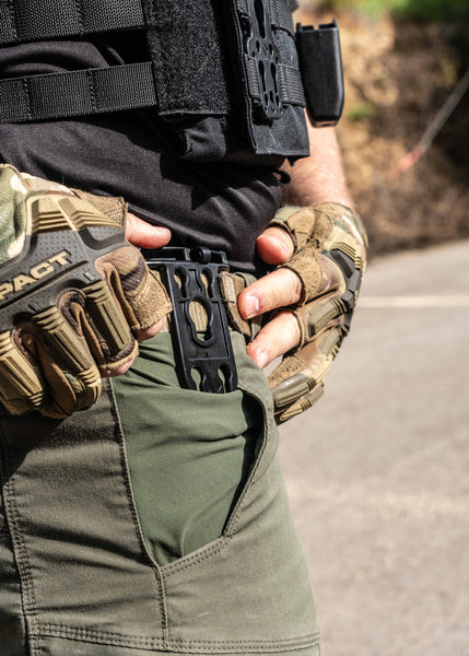 Orpaz Paddle Attachment for MOLLE Pouch, MOLLE Mag Pouch, MOLLE Backpack and other MOLLE Accessories, Black