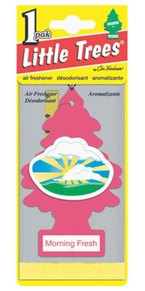 Little Trees Hanging Car and Home Air Freshener, Morning Fresh Scent