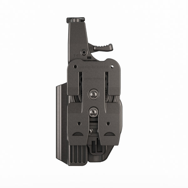 Orpaz Adjustable and Modular OWB Holster Compatible with Ruger Security 9 Holster, Sights and Optics Compatible, MOLLE