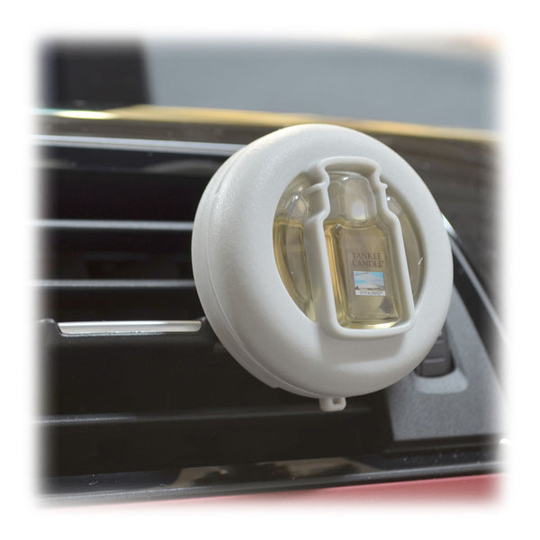 Yankee Candle Smart Scent Vent Clip Car & Home Air Freshener & Odor Eliminator, Sage & Citrus