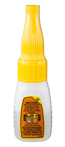 Gorilla Super Glue, Brush & Nozzle 0.35 oz