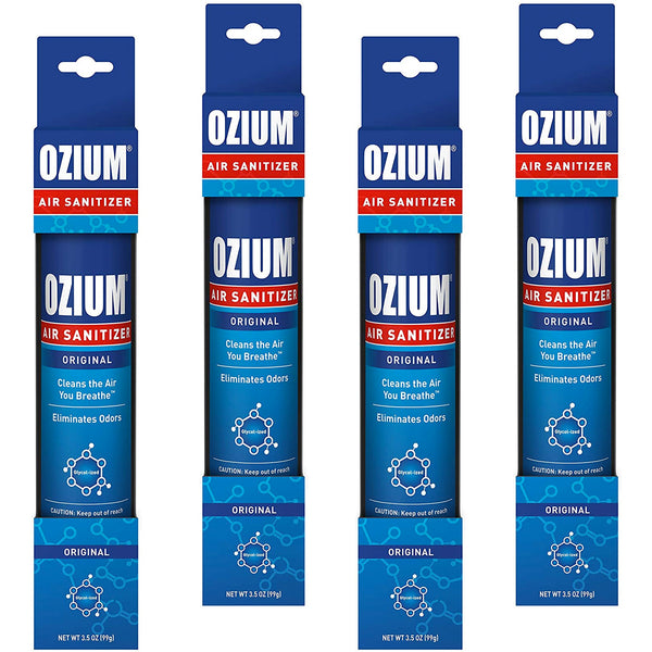 Ozium Air Sanitizer 3.5 oz. Ozium Spray, Original (4-PACK)