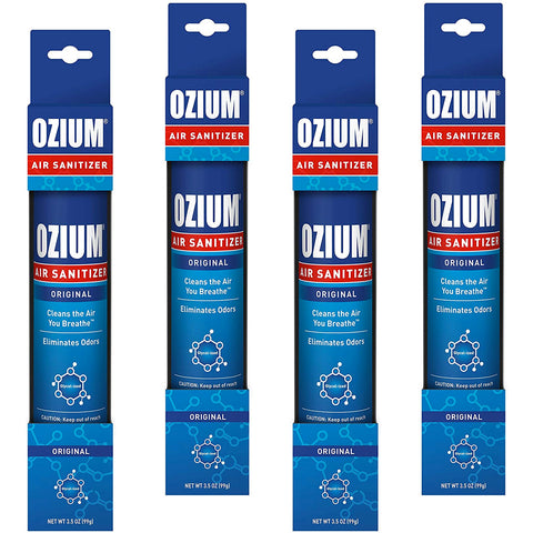 Ozium Air Sanitizer 3.5 oz. Ozium Spray, Original (4-PACK)