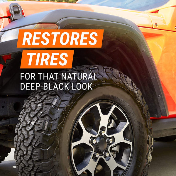 Armor All Tire Foam, Restores Deep-Black Look, 40320, 20 oz.