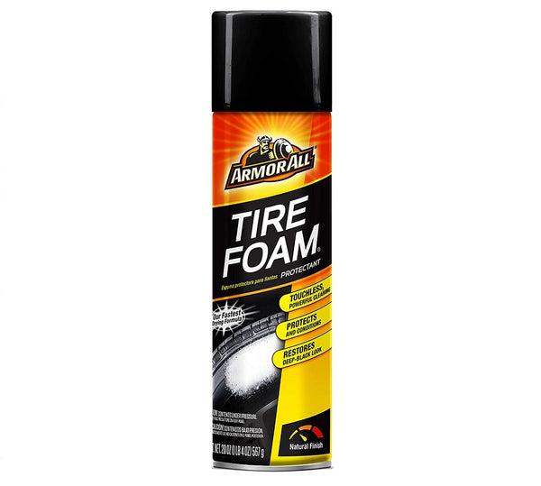 Armor All Tire Foam, Restores Deep-Black Look, 40320, 20 oz.