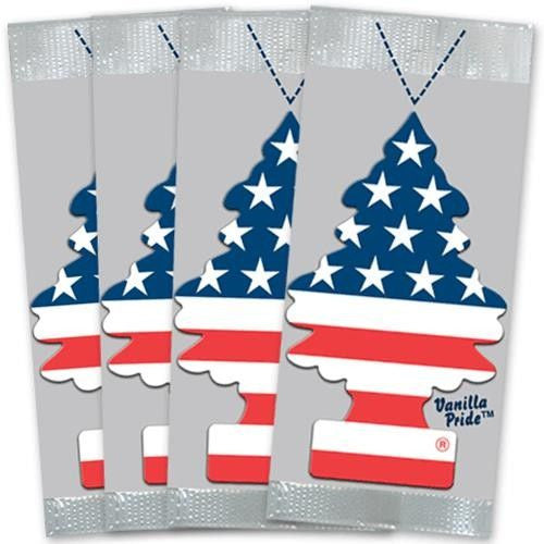 Little Trees Car Air Freshener, Vanilla Pride Scent (12-Pack)