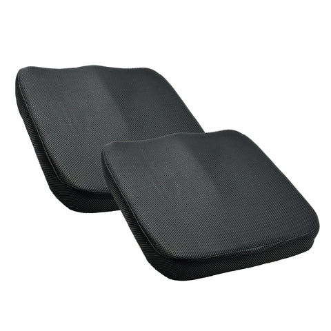 TrexNYC Car Seat Cushion - Versatile Memory Foam Butt pillow for Car and Chair, Enhanced Chair Cushion for Comfort and Support, Non-Slip Design 2 Pack