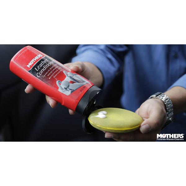 Mothers Leather Conditioner, Car Leather Care, 12 oz.