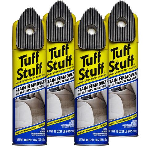 Tuff Stuff Multi-Purpose Foam Cleaner and Stain Remover, 18 Oz. (4-PACK)