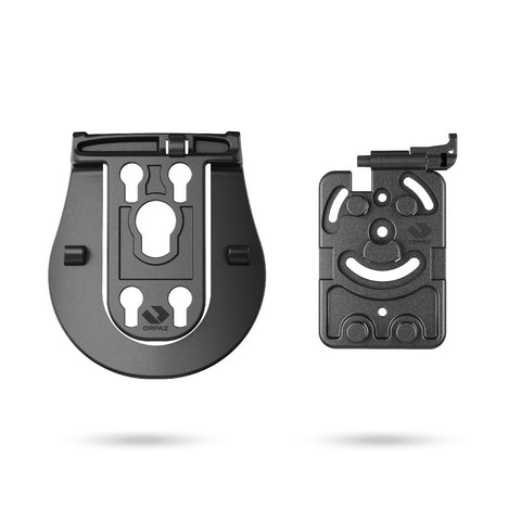 Orpaz OMS Holster Insert and Paddle Receiver Kit, Fits on Orpaz Holsters and Magazine Pouches, Black