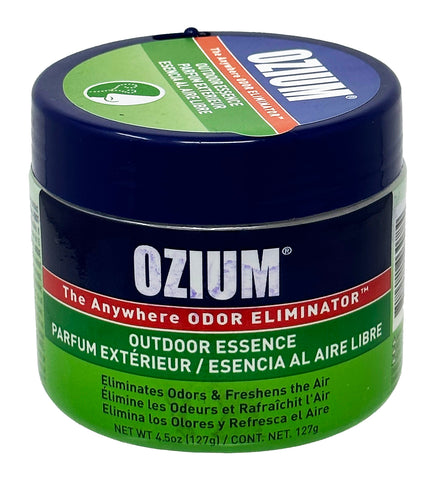 Ozium Air Sanitizer 4.5 oz Gel: Odor Eliminator for Strong Odor, Car Air Freshener, Outdoor Essence