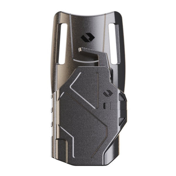 Orpaz Delta G45 Light Bearing Holster compatible with Glock 45 Holster with Light, Low Ride, Level II Modular Flashlight Adapter and Innovative Flashlight Protector Cap - Unisex