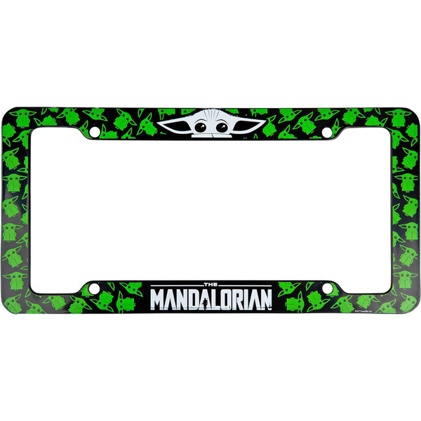 Chroma Mandalorian License Plate Frames: Plastic Car License Plate Covers & Frames