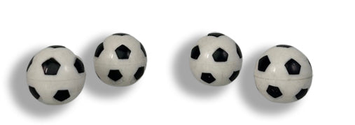 TrexNYC Tire Valve Caps, Universal Stem Covers for Cars, SUVs, Bike, Trucks, Motorcycles, Heavy-Duty and Easy-Grip Use, 4 Pieces, Football