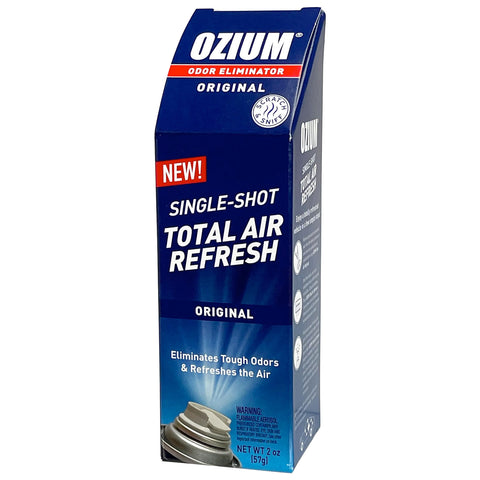 Ozium Air Sanitizer, 2 oz Car Fogger: Single-Shot Smoke Odor Eliminator & Car Air Freshener, Original