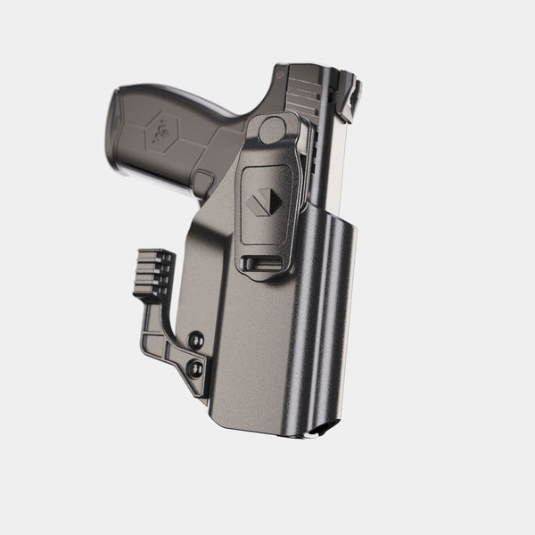 Orpaz IWI Masada Slim Holster IWB Holsters for Concealed Carry, IWB Clip & OWB Paddle, Right Hand