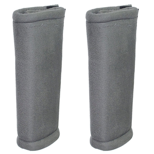 T-Rex Car Seatbelt Cover Comfortable Memory Foam Seatbelt Pad, Grey (2-Pack)