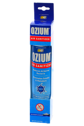 Ozium Cigarette Smoke Air Sanitizer Eliminates Smoke Smell, Aerosol Spray, Outdoor Essence 3.5oz