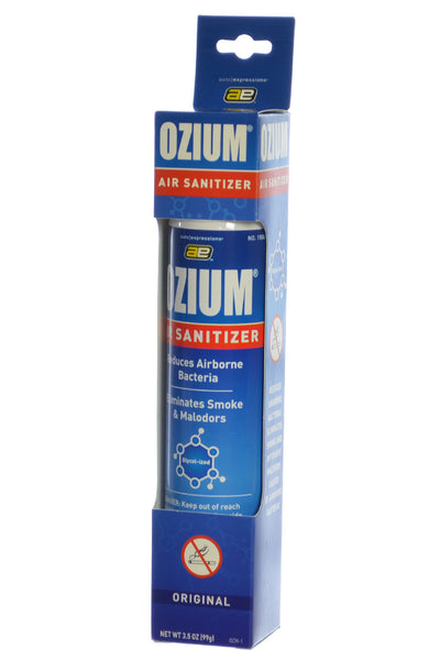 Ozium Cigarette Smoke Air Sanitizer Eliminates Smoke Smell, Aerosol Spray, Original 3.5oz (Pack of 6)