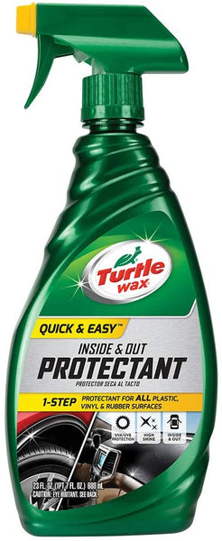 Turtle Wax Quick and Easy Inside and Out Protectant, 23 oz Trigger Spray