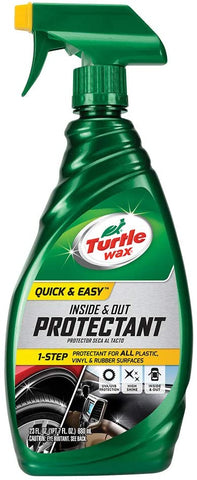 Turtle Wax Quick and Easy Inside and Out Protectant, 23 oz Trigger Spray