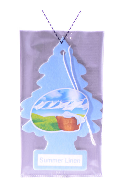 Little Trees Hanging Car Freshener Cardboard Paper For Home Car Office Summer Linen