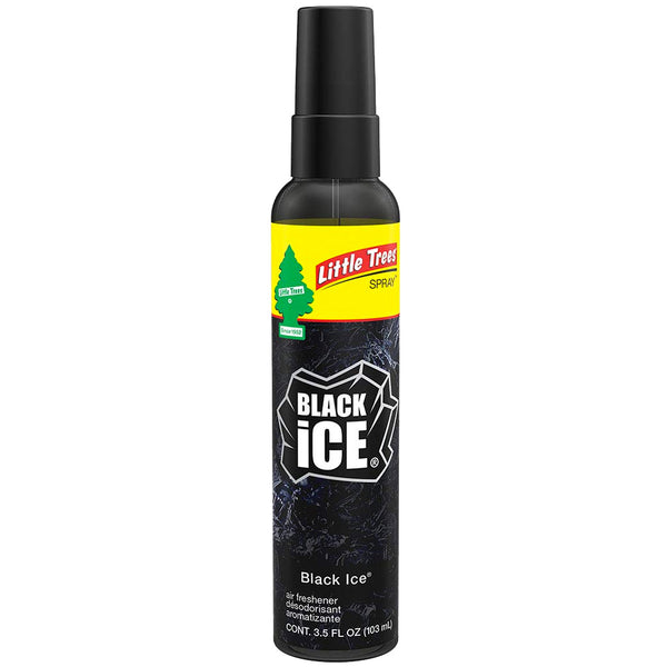 Little Trees Spray Car Air Freshener (Black Ice)