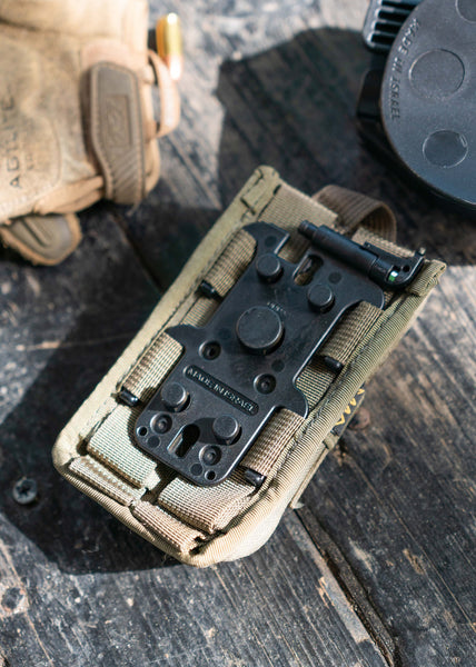 Orpaz OMS MOLLE Insert for the Orpaz OMS Receivers Attachments, Fits on all MOLLE Pouches and MOLLE Backpacks, Desert Tan