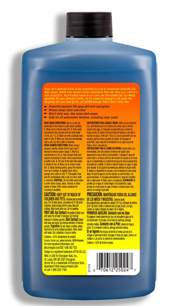Car Wash Soap by Armor All, Foaming Car Wash Supplies, 24 Fl Oz