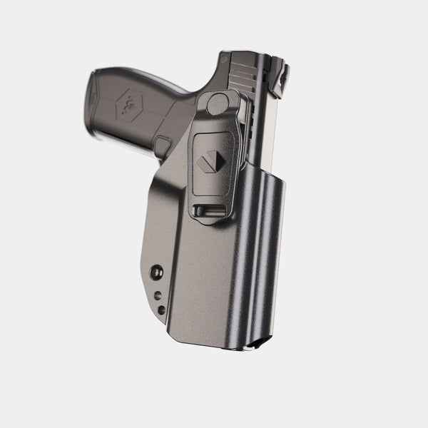 Orpaz IWI Masada Slim Holster IWB Holsters for Concealed Carry, IWB Clip & OWB Paddle, Left Hand