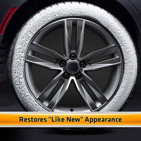 Armor All Extreme Car Tire Foam, Tire Cleaner Spray for Cars, Trucks, Motorcycles, 18 Oz