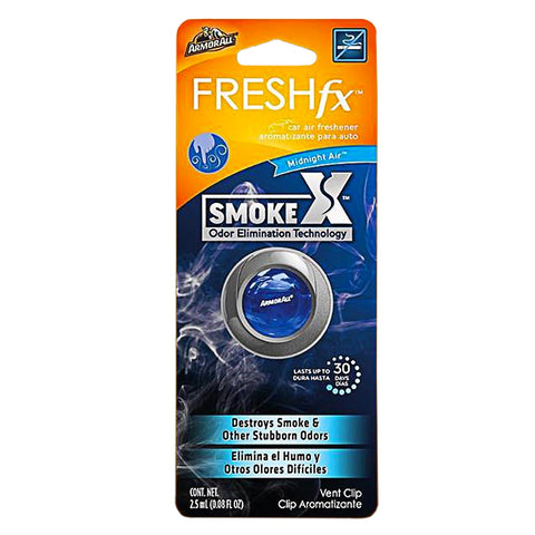 Armor All FRESHfx Car Air Freshener Vent Clip (SmokeX Midnight Air)