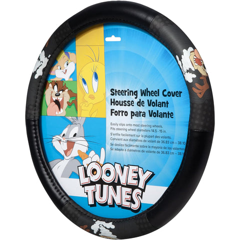 Taz Tornado Car Steering Wheel Cover - Durable and Comfortable Car Wheel Cover with Taz Tornado - A Fun and Functional Addition to Your Vehicle's Interior!