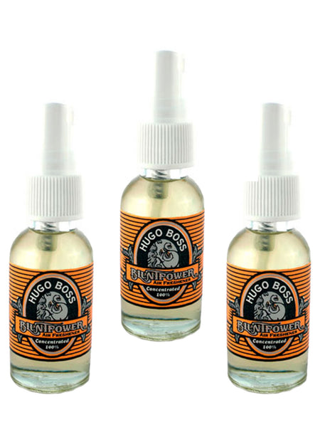 Blunt Power Oil Base Air Freshener Concentrated Spray Home Car Office Hugo Boss 1oz Pack of 3