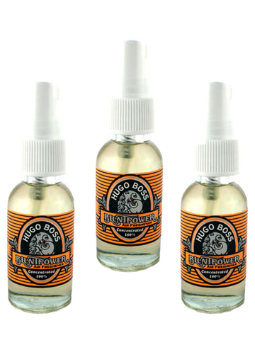 Blunt Power Oil Base Air Freshener Concentrated Spray Home Car Office Hugo Boss 1oz Pack of 3