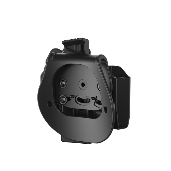 Orpaz Holster with Glock 17 Magazine Pouch Left Handed, Level II OWB Paddle Holster