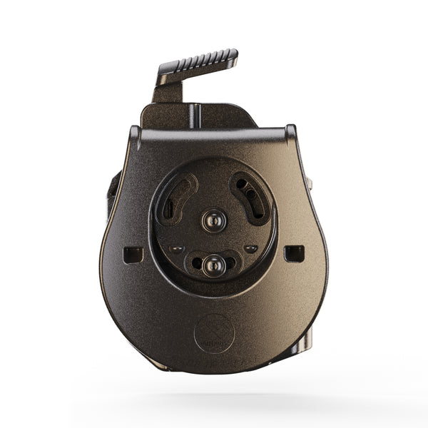 Orpaz Delta G22 Light Bearing Holster compatible with Glock 22 Holster with Light, Level II Modular Flashlight Adapter and Innovative Flashlight Protector Cap - Unisex