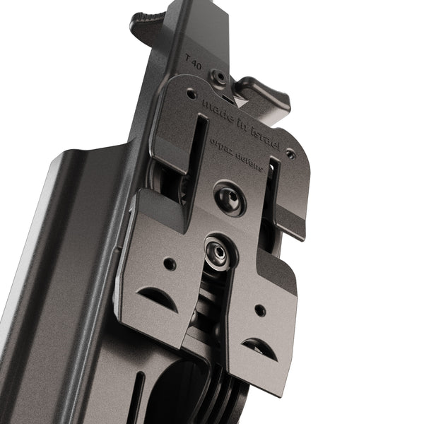 Orpaz Light Bearing Holster Compatible with Canik TP9 Holster with Light/Laser/Sight/Optics (Medium Pistol Lights, MOLLE Attachment)