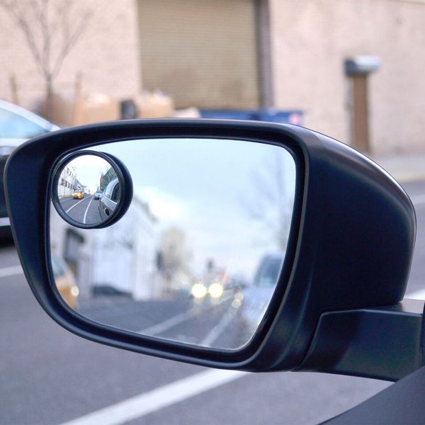 T-Rex Blind Spot Mirror, Attaches to Your Exterior Car Mirror (2" Round)