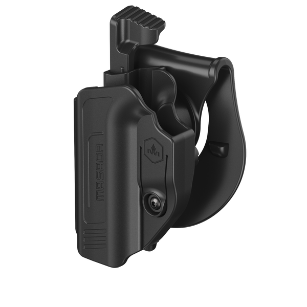 Orpaz IWI Masada Holster, Left Handed Holster, Level II OWB Holster, Paddle Holster