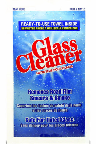 Blue Magic Glass Cleaner Towelette Auto, Home & Office Windows & Mirrors Cleaning Wipe (NA110)