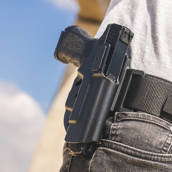 Orpaz IWB M&P Shield 9mm Holster Compatible with Smith Wesson M&P Shield IWB Holster Concealed Carry Holster, Passive Retention, IWB Clip & OWB Belt